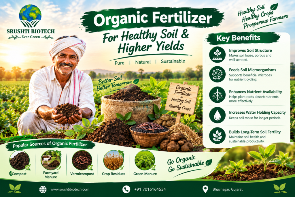 How to use organic fertilizer for healthy soil and crops