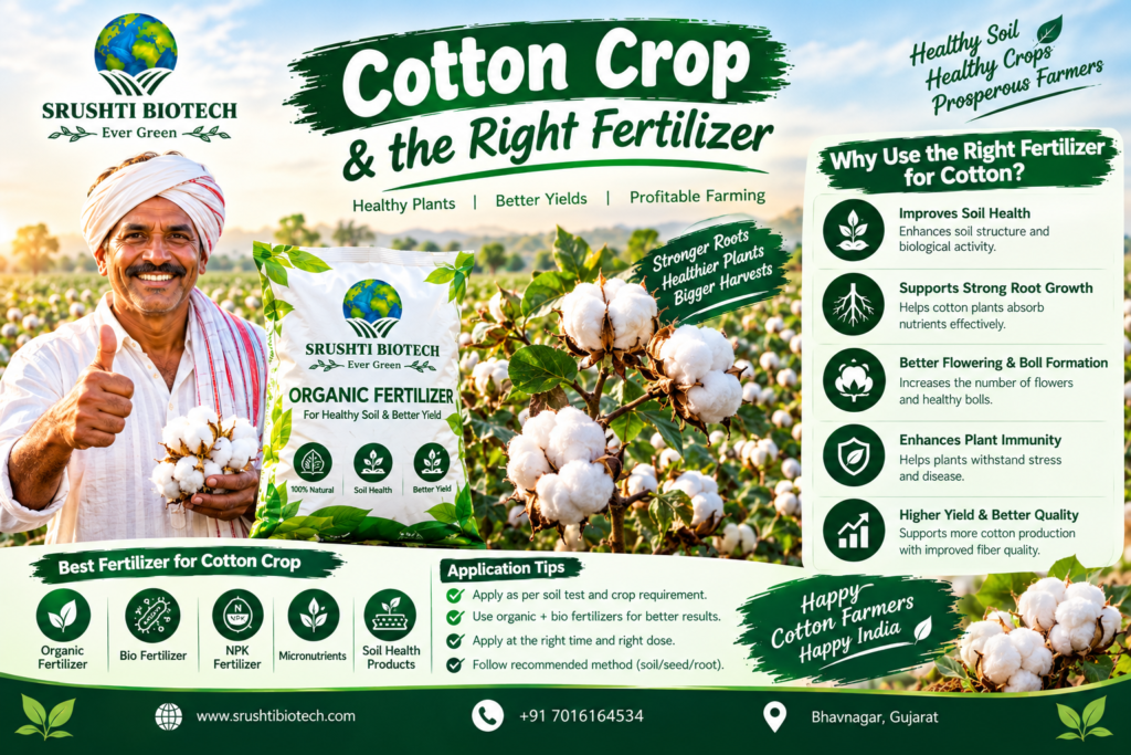 Cotton fertilizer management guide for Indian farmers